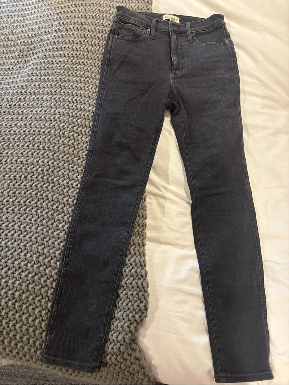 NWT Madewell W27 10” High Rise Skinny Jeans Starkey Wash